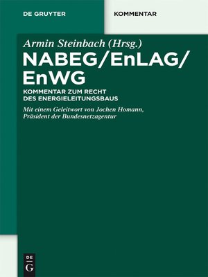 cover image of NABEG / EnLAG / EnWG